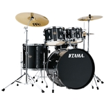 Tama Imperialstar Drum Kit, Hairline Black