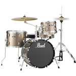 Pearl Roadshow RS584C C707 Bronze Metallic 4 piece Drum Set with Hardware and Cymbals