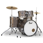 Pearl Roadshow RS525SC/C707 Drum Set, Bronze Metallic