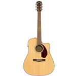 Fender CD-140SCE Dreadnought, Natural with case