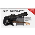 Squier Affinity Series Stratocaster HSS Pack, Charcoal Frost Metallic