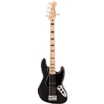 Squier Affinity Active Jazz Bass V, Black Metallic