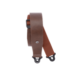 D'Addario Comfort Leather Auto Lock Strap, Brown