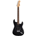 Fender Standard Stratocaster HSS, Laurel Fingerboard, Black Pickguard, Black