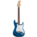 Fender Standard Stratocaster, Laurel Fingerboard, White Pickguard, Aqua Marine Metallic