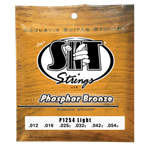 SIT P1254 Phosphor Bronze Acoustic Guitar Strings, Light