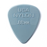 Dunlop Nylon Standard Picks, .88, 12 Pack