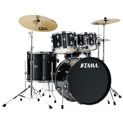 Tama Imperialstar Drum Kit, Hairline Black