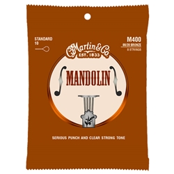 Martin M400 Mandolin Strings, Light