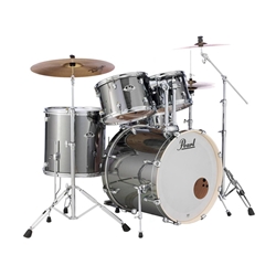 Pearl Export EXX725/C21 Drum Set, Smokey Chrome