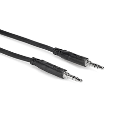 Hosa Stereo Interconnect, 3.5 mm TRS to Same, 5 ft