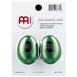 Meinl Egg Shaker, Green, 2 each
