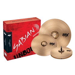 Sabian B8X Cymbal Pack, Performance Set Plus