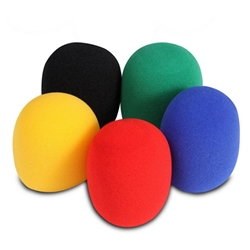On Stage Windscreen 5 Pack, Multi Color