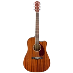 Fender CD-140SCE Dreadnought, All Mahogany with Case