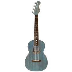 Fender Dhani Harrison Uke, Turquoise