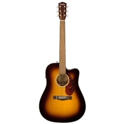 Fender CD-140SCE Dreadnought, Sunburst with case
