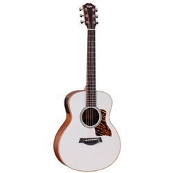 Taylor GS Mini-e Special Edition, Trans White Acoustic Guitar