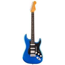 Fender American Ultra II Stratocaster HSS, Ebony Fingerboard, Noble Blue