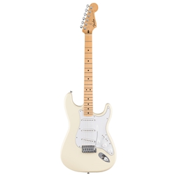 Fender Standard Stratocaster, Maple Fingerboard, White Pickguard, Olympic White