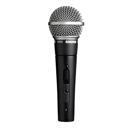 SM58S Shure Cardioid Dynamic Microphone with On/Off Switch