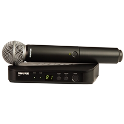 Shure BLX24/SM58 H9 Wireless Vocal System