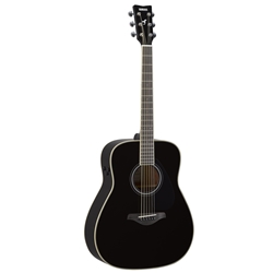 Yamaha FG TransAcoustic Acoustic Guitar, Black