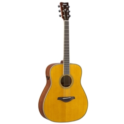 Yamaha FG TransAcoustic Acoustic Guitar, Vintage Tint