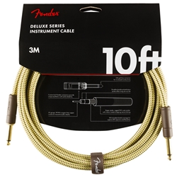 Fender Deluxe Instrument Cable, Tweed, 10'