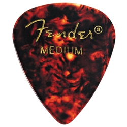 Fender 351 Premium Picks, Medium, Classic Shell, 12 Pack