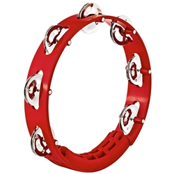 Meinl Headliner Tour Tambourine, 1 Row, Red