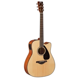 Yamaha FGX800C Acoustic Guitar, Natural