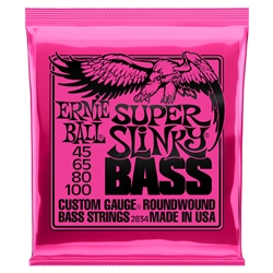 Ernie Ball 2834 Super Slinky Nickel Wound Bass Guitar Strings